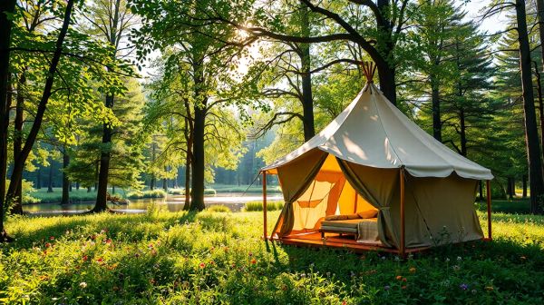 Camping de luxe : offrez-vous un séjour inoubliable en nature